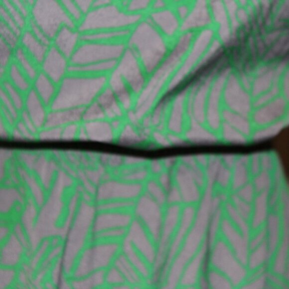 SALE Prevett Criss Cross Back Green Gray Lightweight Dress Small S Pre-Loved - Picture 13 of 15